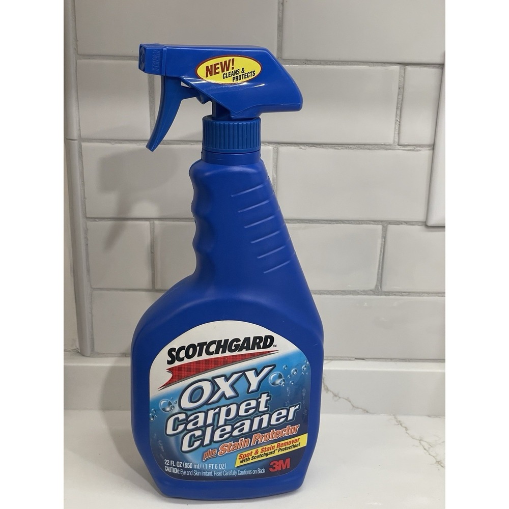 Scotchgard 3M Oxy Carpet‎ Cleaner Spray Stain Protector Spot 22 oz 75% Full